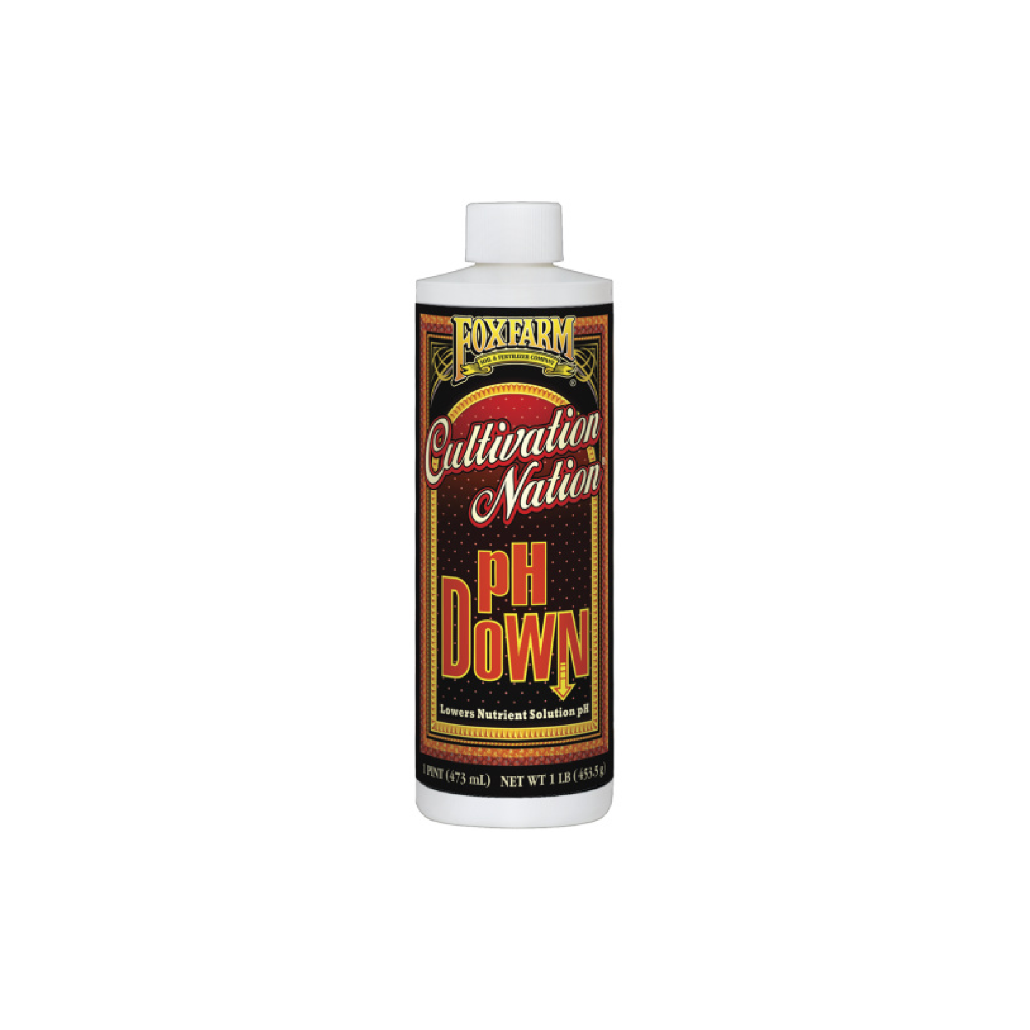 Fox Farm Cultivation Nation pH Down (1 pint) – Johnson's Garden