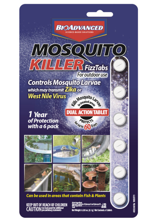 BioAdvanced Mosquito Killer Fizz Tabs (6-pack)