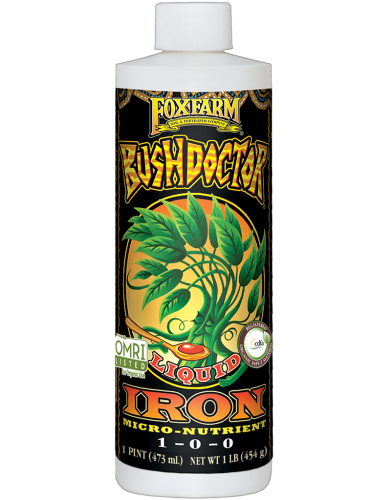 FoxFarm Bush Doctor Liquid Iron Micro-Nutrient (1 pt.) – Johnson's