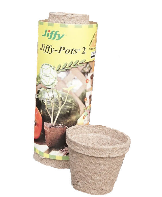 Jiffy 2" Round Peat Pot (12-pack)