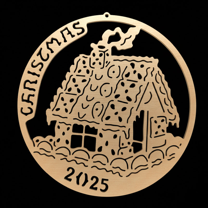 2025 Brass Biedermann Ornament