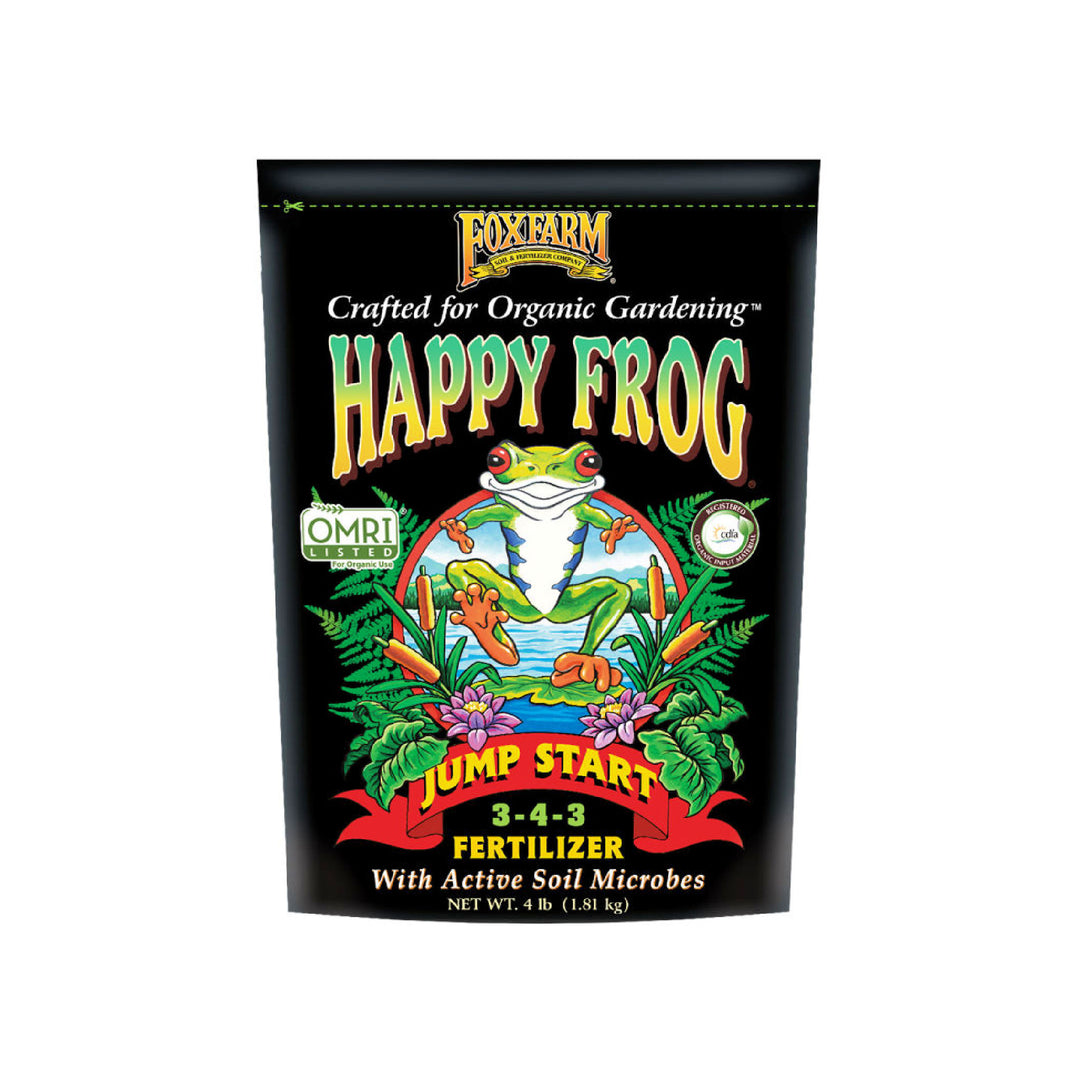 fox farm happy frog potting mix Happy Frog Jump Start Fertilizer (4 lbs.) – Johnson's Garden Centers