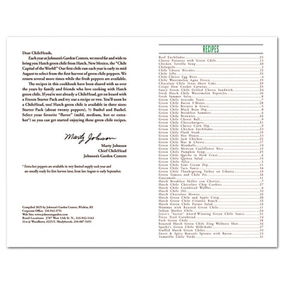 Green Chile Cookbook