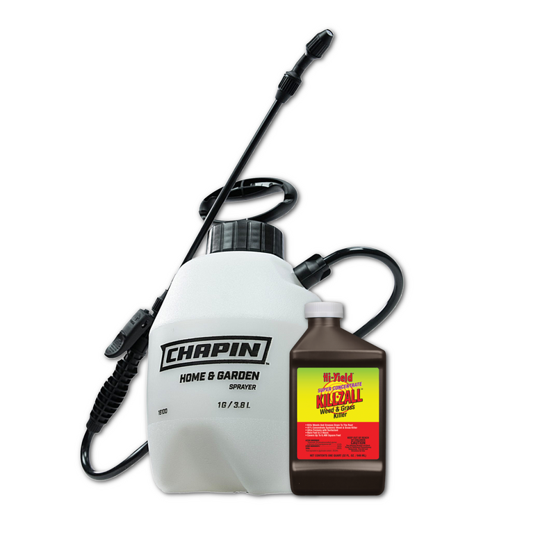 Lawn Renovation Sprayer & Killzall Package