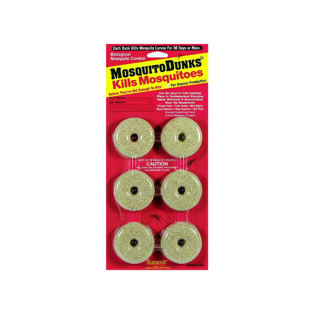 Summit Mosquito Dunks 40 Pack (2 X 20) - Organic Biological Mosquito Control, EPA Registered