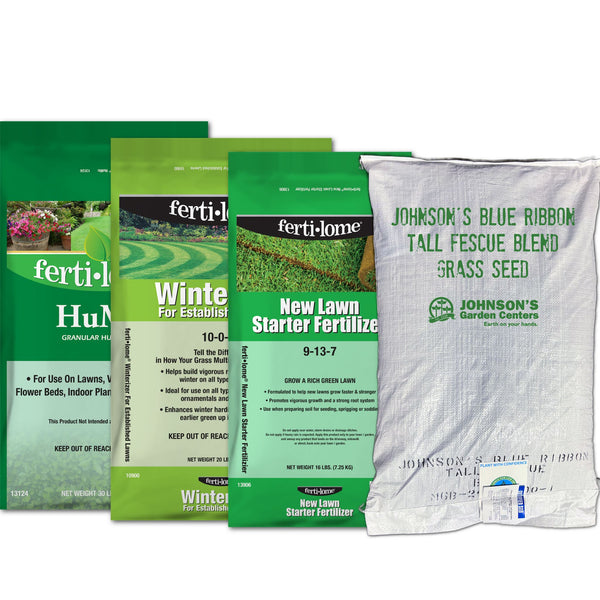 Premium Grass Seed & Fertilizer Package