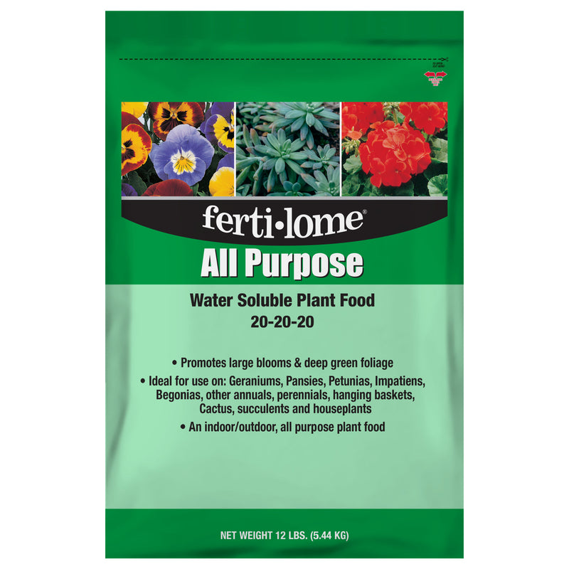 water soluble indoor plant fertilizer ferti-lome All Purpose Water Soluble Plant Food (12 lbs.) – Johnson's Garden Centers
