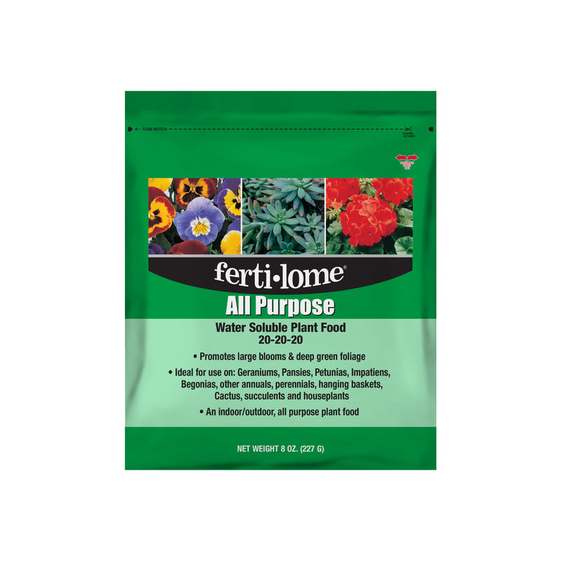 20 20 plant fertilizer ferti-lome All Purpose Water Soluble Plant Food (8 oz.) – Johnson's Garden Centers