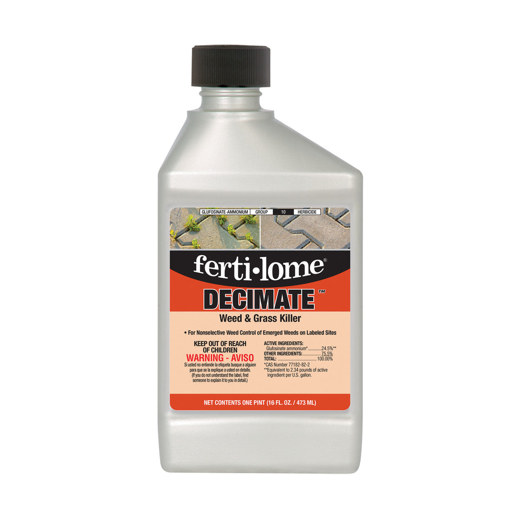 non herbicide residual weed killer ferti-lome Decimate Weed & Grass Killer (16 oz.) – Johnson's Garden Centers