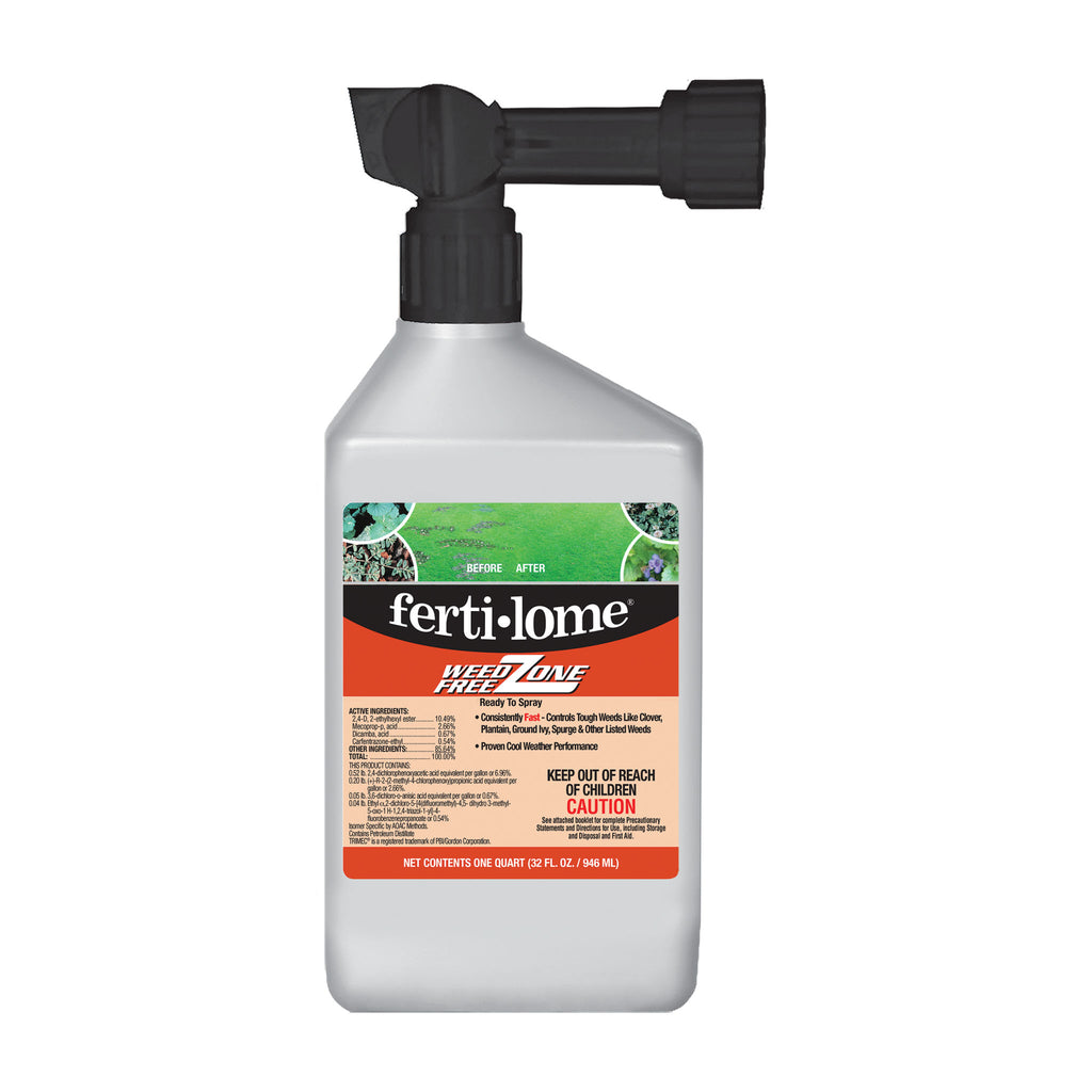 herbicide free weed control ferti-lome Weed Free Zone Ready-to-Spray (32 oz.) – Johnson's Garden Centers