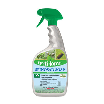 soft soap insecticide ferti-lome Green Spinosad Soap Ready-to-Use (32 oz.) – Johnson's Garden Centers