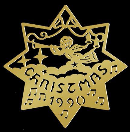 1990 Brass Biedermann Ornament