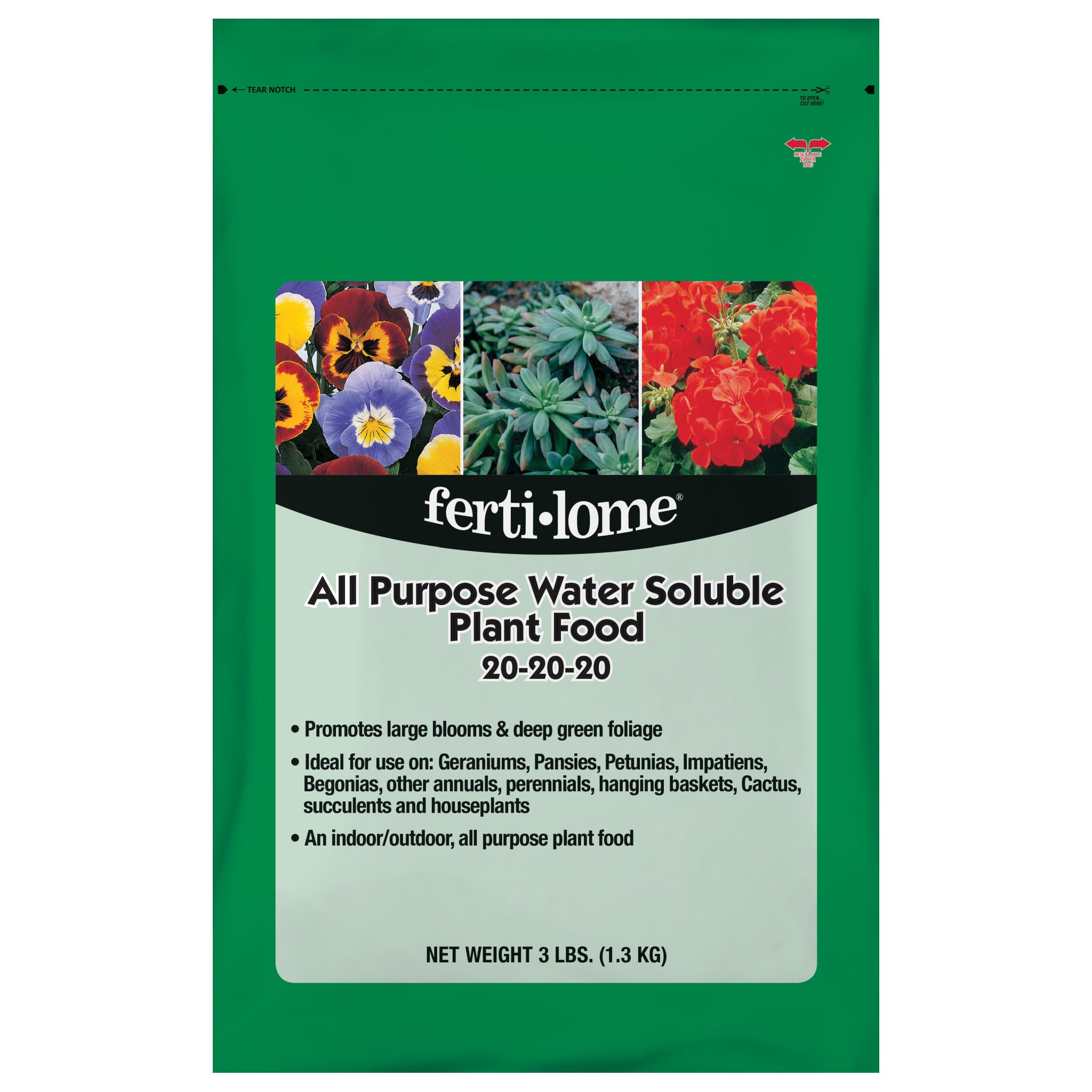 ferti-lome Geranium, Hanging Basket, and Pansy Plant Food (3 lbs ...