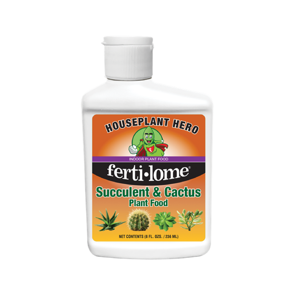 succulent supplies ferti-lome Houseplant Hero Succulent & Cactus Plant Food (8 oz.) – Johnson's Garden Centers