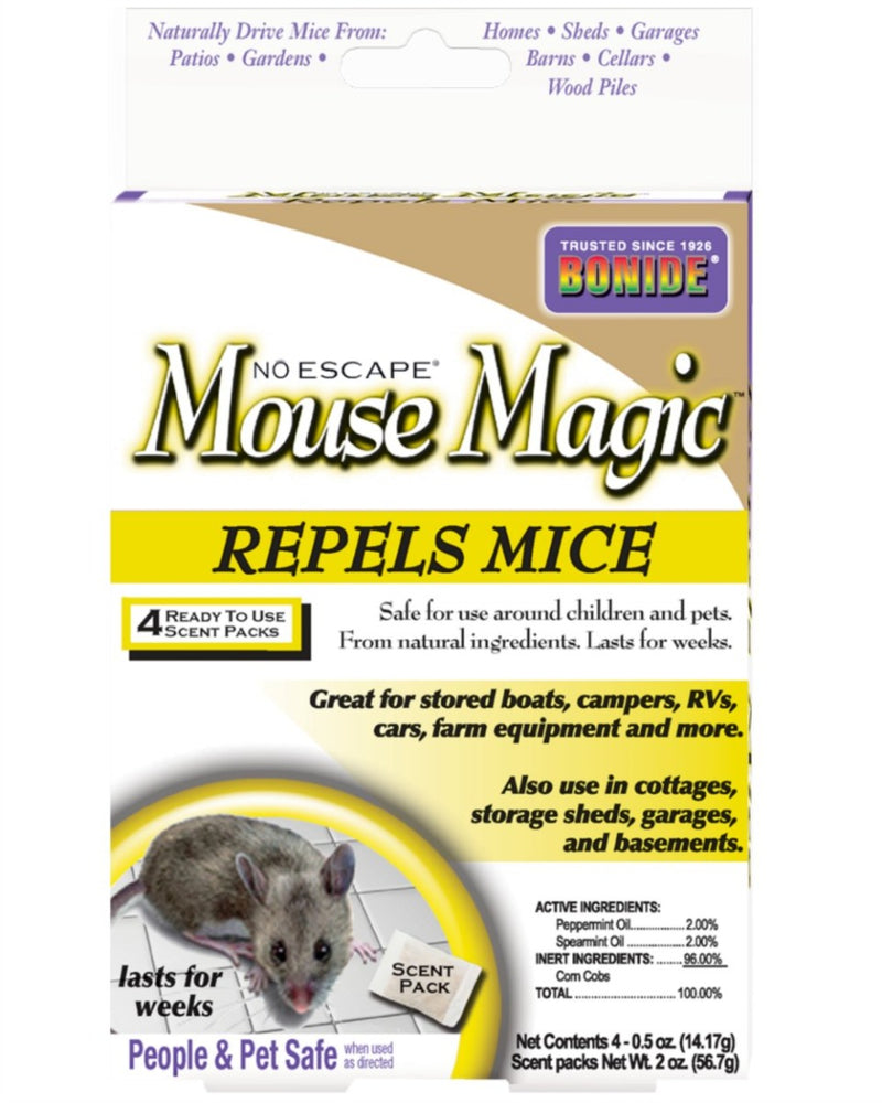 Bonide Mouse Magic Repellent (4-Pack)
