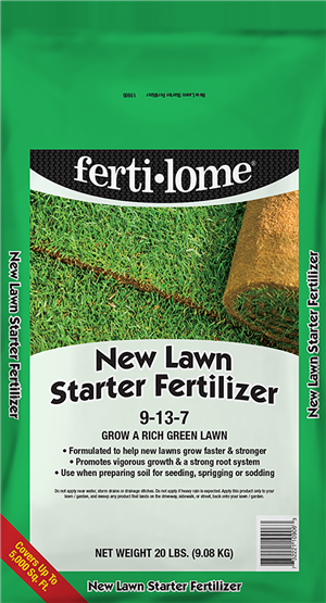 Grass Seed & Fertilizer Package